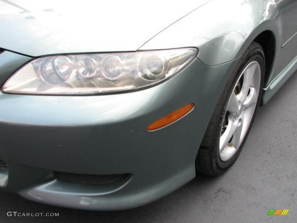 2004 MAZDA6 i Sedan - Sepang Green Metallic / Gray photo #4