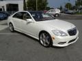 Diamond White Metallic 2011 Mercedes-Benz S 550 Sedan Exterior