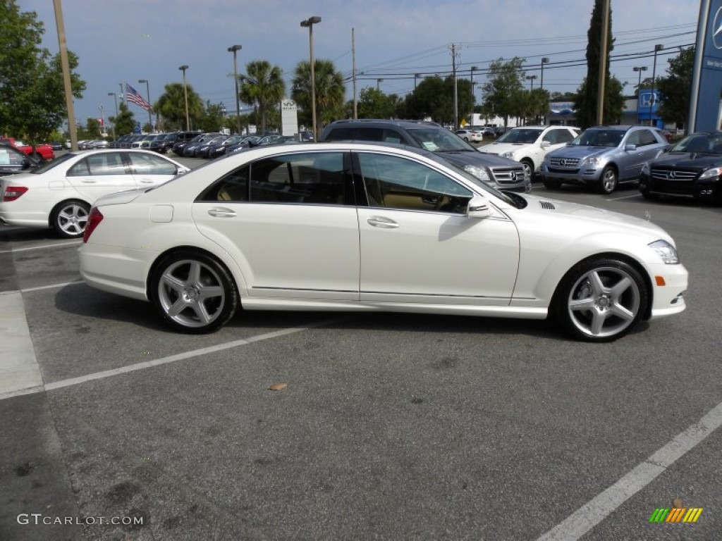 Diamond White Metallic 2011 Mercedes-Benz S 550 Sedan Exterior Photo #50331600