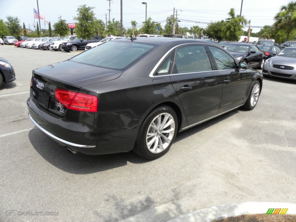 Oolong Grey Metallic 2011 Audi A8 L 4.2 FSI quattro Exterior Photo #50331929