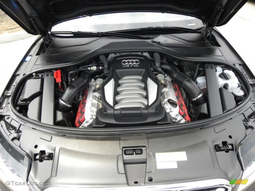 2011 Audi A8 L 4.2 FSI quattro 4.2 Liter FSI DOHC 32-Valve VVT V8 Engine Photo #50332031
