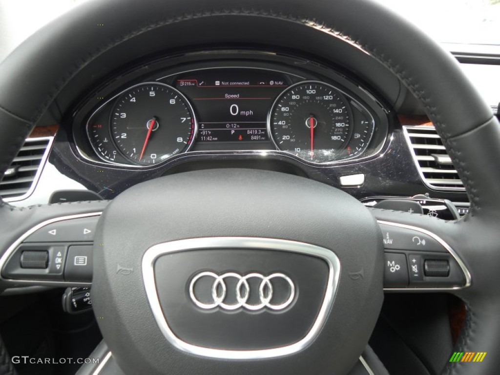 2011 Audi A8 L 4.2 FSI quattro Controls Photo #50332124