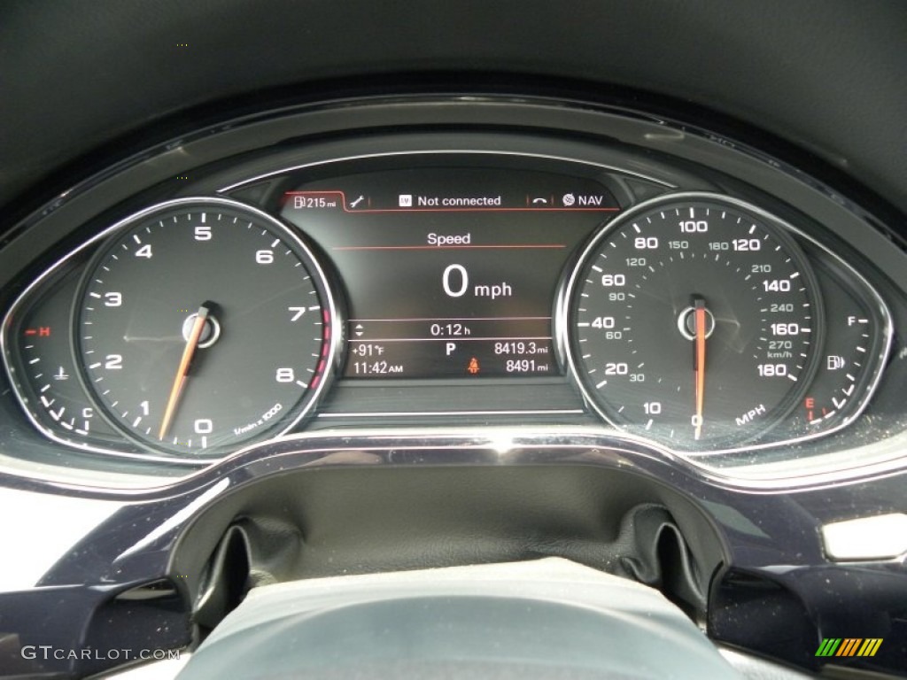 2011 Audi A8 L 4.2 FSI quattro Gauges Photo #50332151