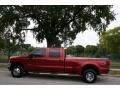 2003 Toreador Red Metallic Ford F350 Super Duty Lariat Crew Cab 4x4 Dually  photo #4