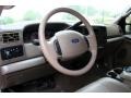 Medium Parchment 2003 Ford F350 Super Duty Lariat Crew Cab 4x4 Dually Steering Wheel