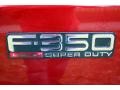 2003 Toreador Red Metallic Ford F350 Super Duty Lariat Crew Cab 4x4 Dually  photo #95