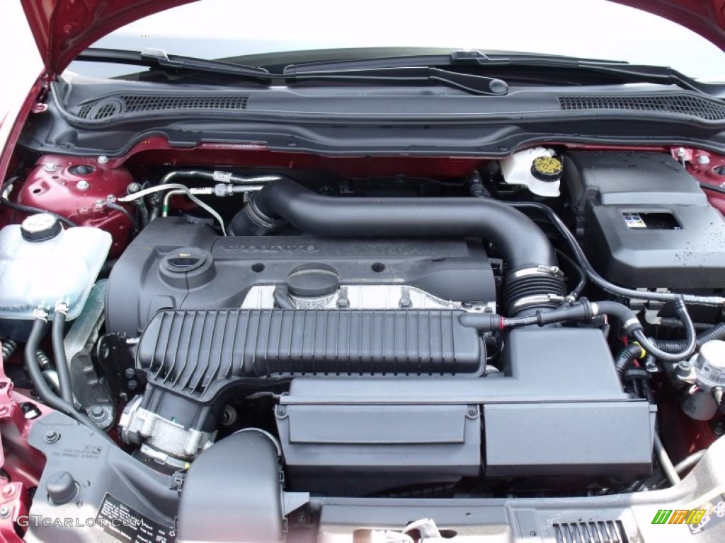 2011 Volvo S40 T5 2.5 Liter Turbocharged DOHC 20-Valve VVT Inline 5 Cylinder Engine Photo #50334977