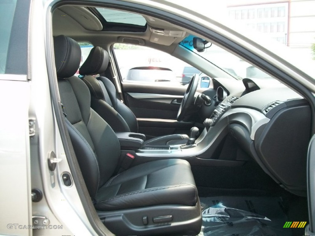 Ebony Interior 2010 Acura TL 3.7 SH-AWD Technology Photo #50335229