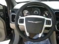 Black/Light Frost Beige Steering Wheel Photo for 2011 Chrysler 200 #50336591