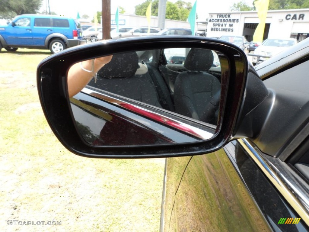 2011 Sonata Limited 2.0T - Midnight Black / Gray photo #13