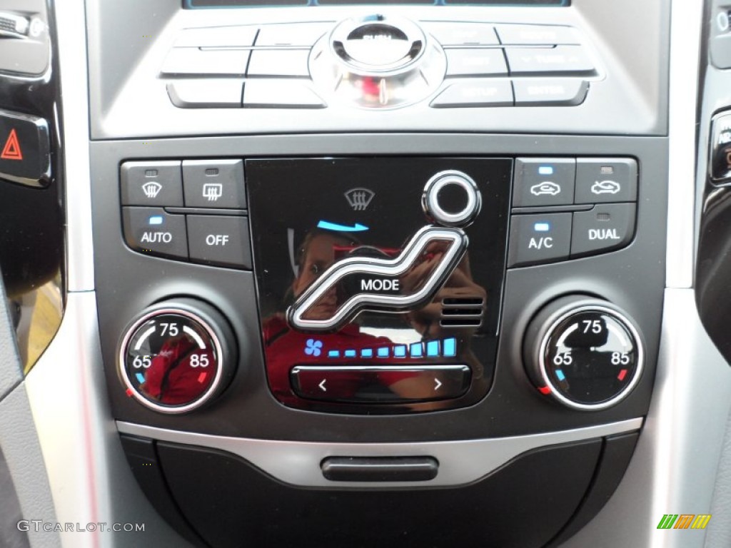 2011 Sonata Limited 2.0T - Midnight Black / Gray photo #31