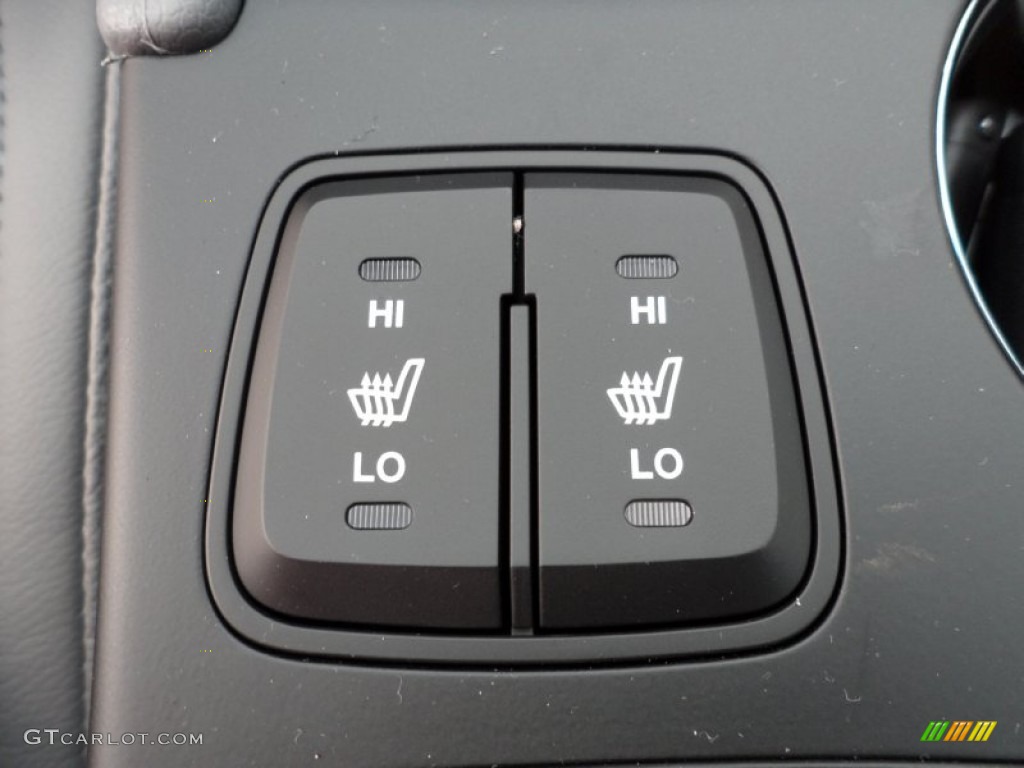 2011 Sonata Limited 2.0T - Midnight Black / Gray photo #34