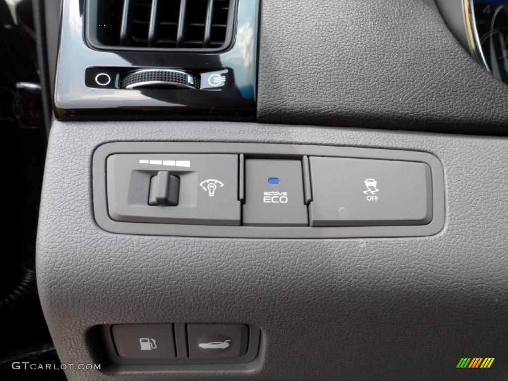 2011 Sonata Limited 2.0T - Midnight Black / Gray photo #38