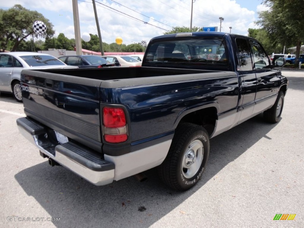 2001 Ram 1500 SLT Club Cab - Patriot Blue Pearl / Mist Gray photo #8