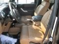 Black/Dark Saddle Interior Photo for 2011 Jeep Wrangler Unlimited #50338688
