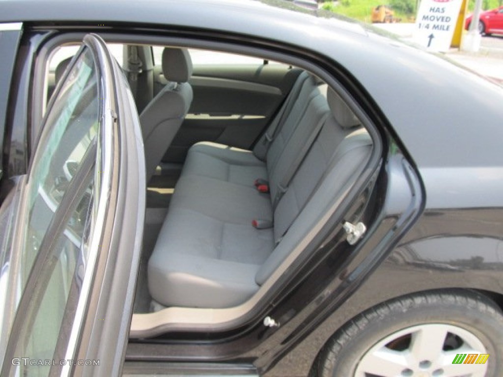 2008 Malibu LS Sedan - Black Granite Metallic / Titanium Gray photo #13