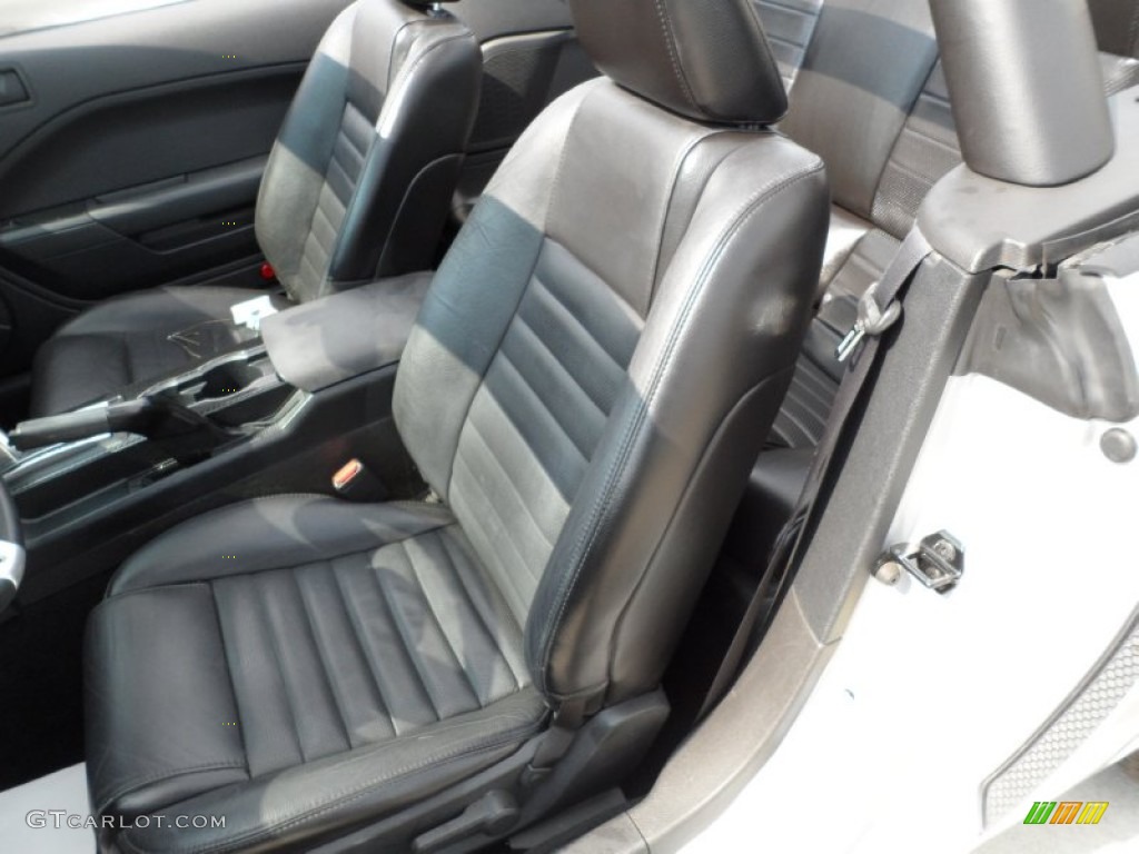 2007 Mustang GT Premium Convertible - Satin Silver Metallic / Dark Charcoal photo #32