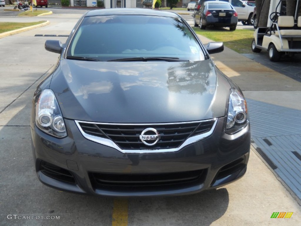 2011 Altima 2.5 S Coupe - Ocean Gray / Charcoal photo #9