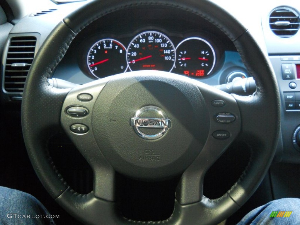 2011 Altima 2.5 S Coupe - Ocean Gray / Charcoal photo #14