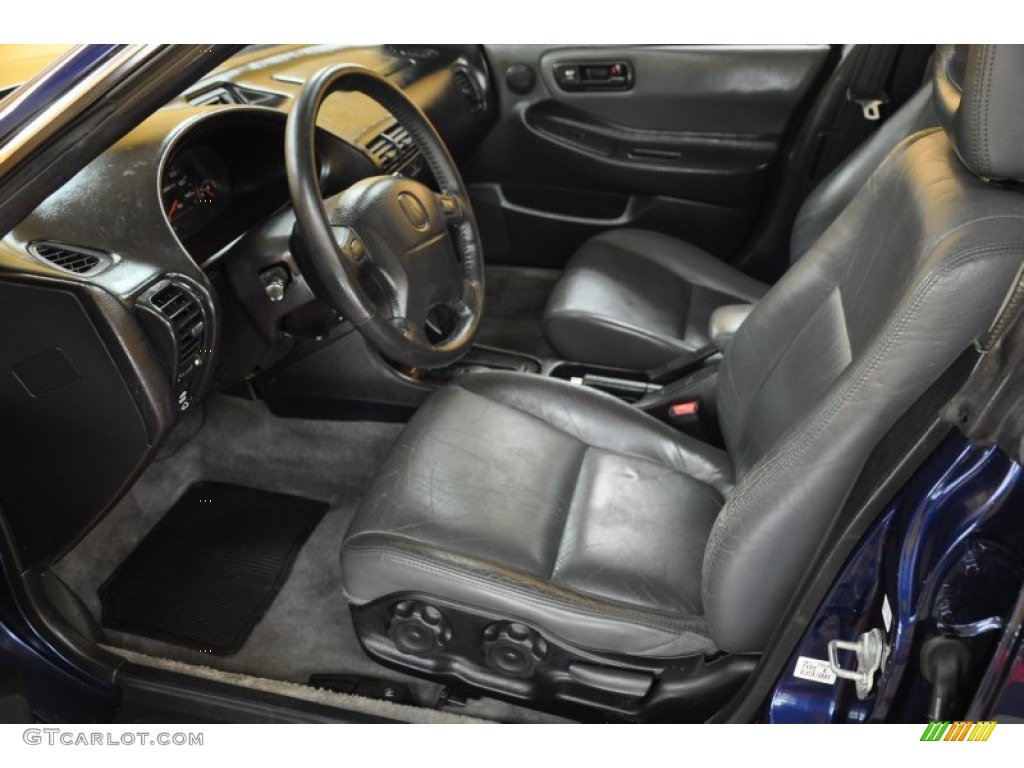 Ebony Interior 1998 Acura Integra GS Sedan Photo #50342460