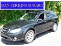 2009 Obsidian Black Pearl Subaru Outback 2.5i Special Edition Wagon  photo #1