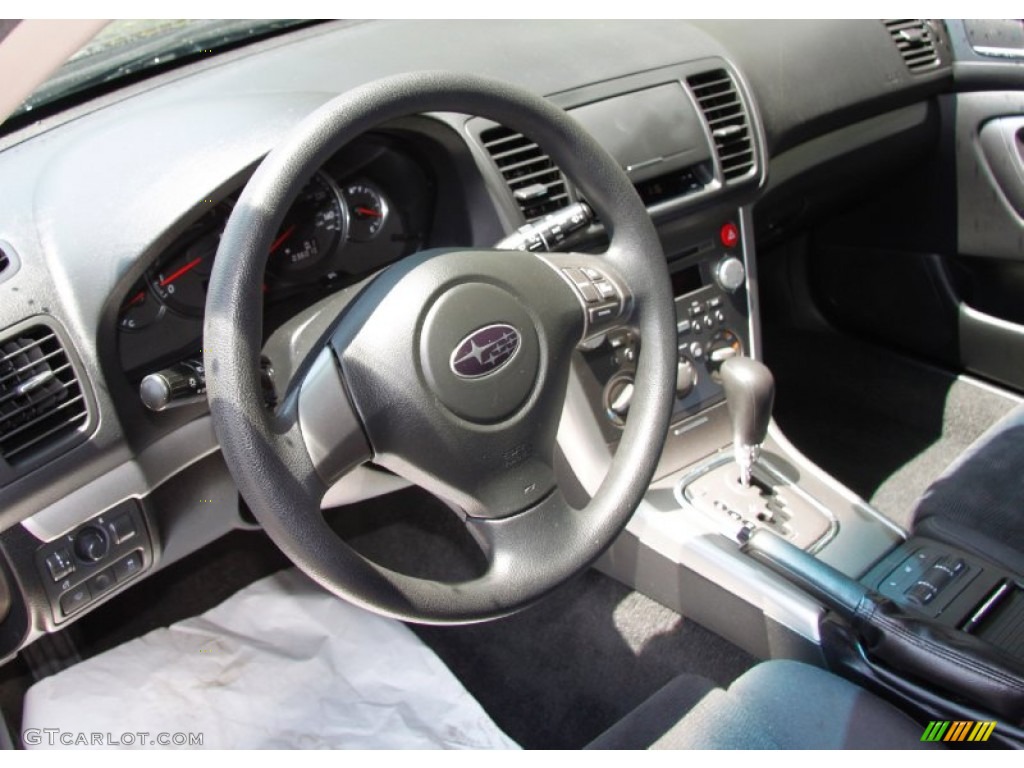 2009 Outback 2.5i Special Edition Wagon - Obsidian Black Pearl / Off Black photo #7