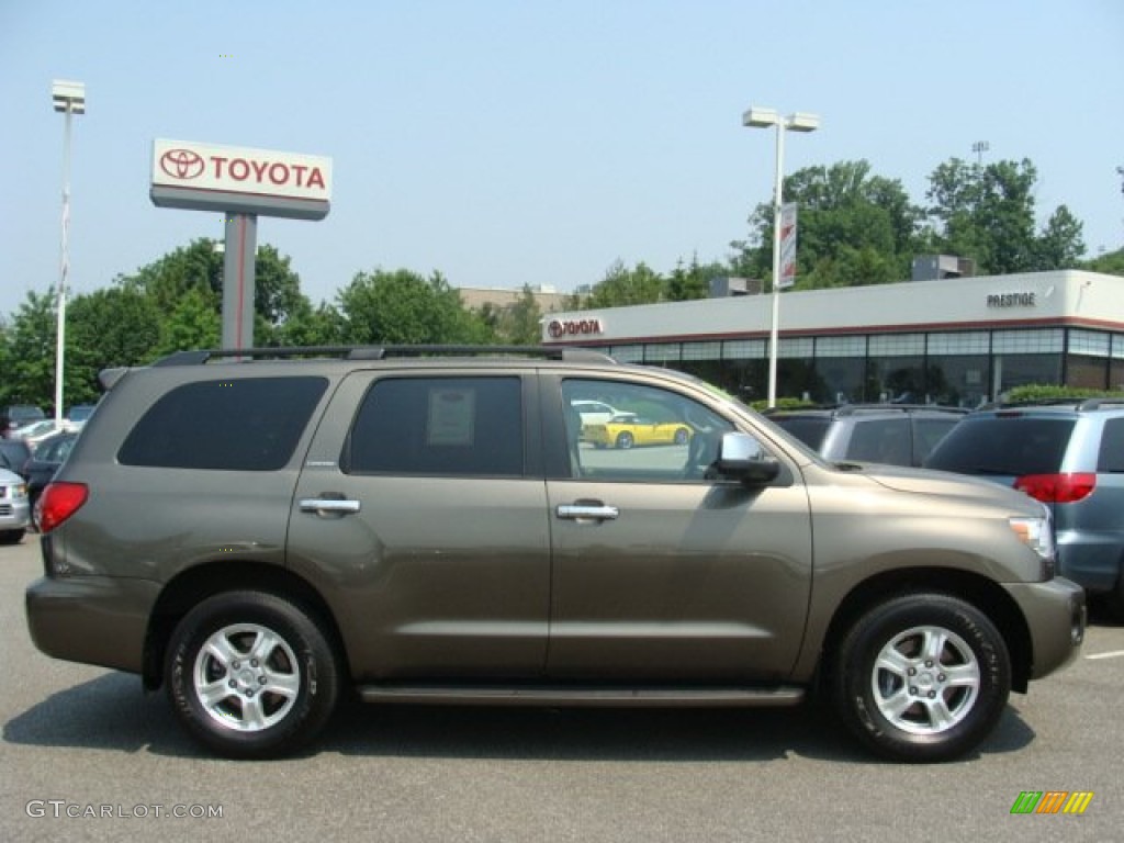 2008 Sequoia Limited 4WD - Pyrite Gray Mica / Sand Beige photo #1