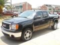 2008 Onyx Black GMC Sierra 1500 SLE Extended Cab  photo #4