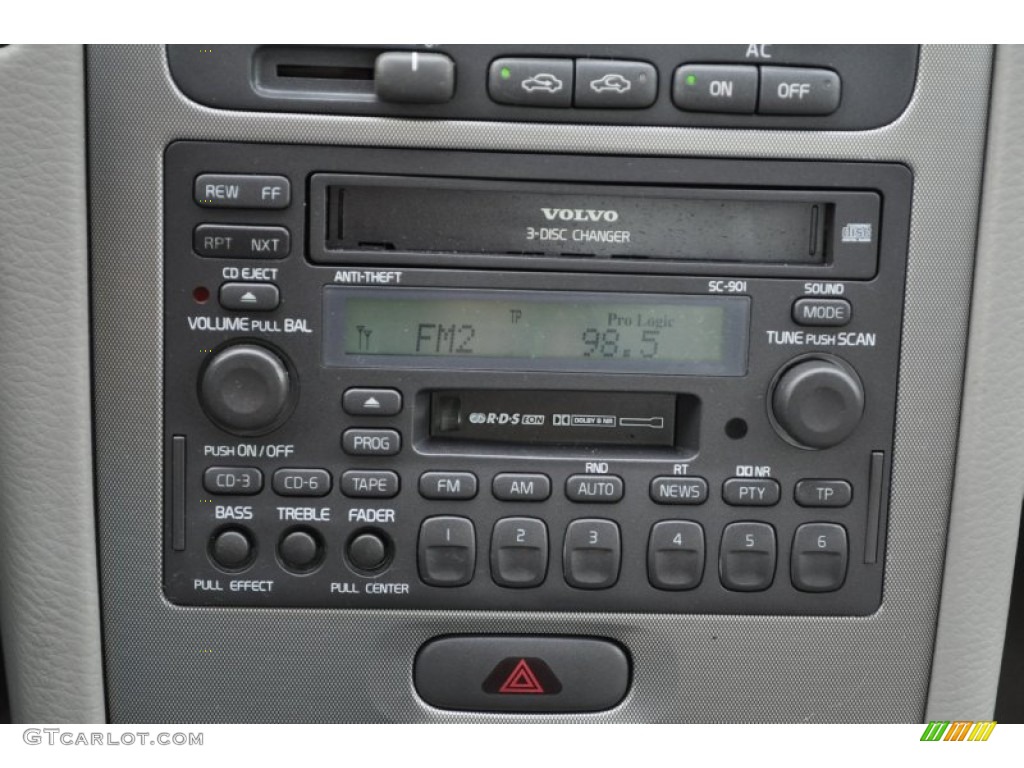 2002 Volvo C70 HT Coupe Controls Photo #50345523