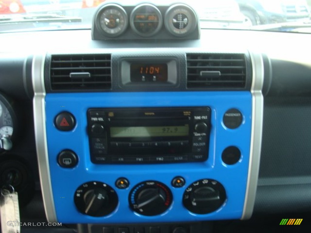 2008 FJ Cruiser 4WD - Voodoo Blue / Dark Charcoal photo #11