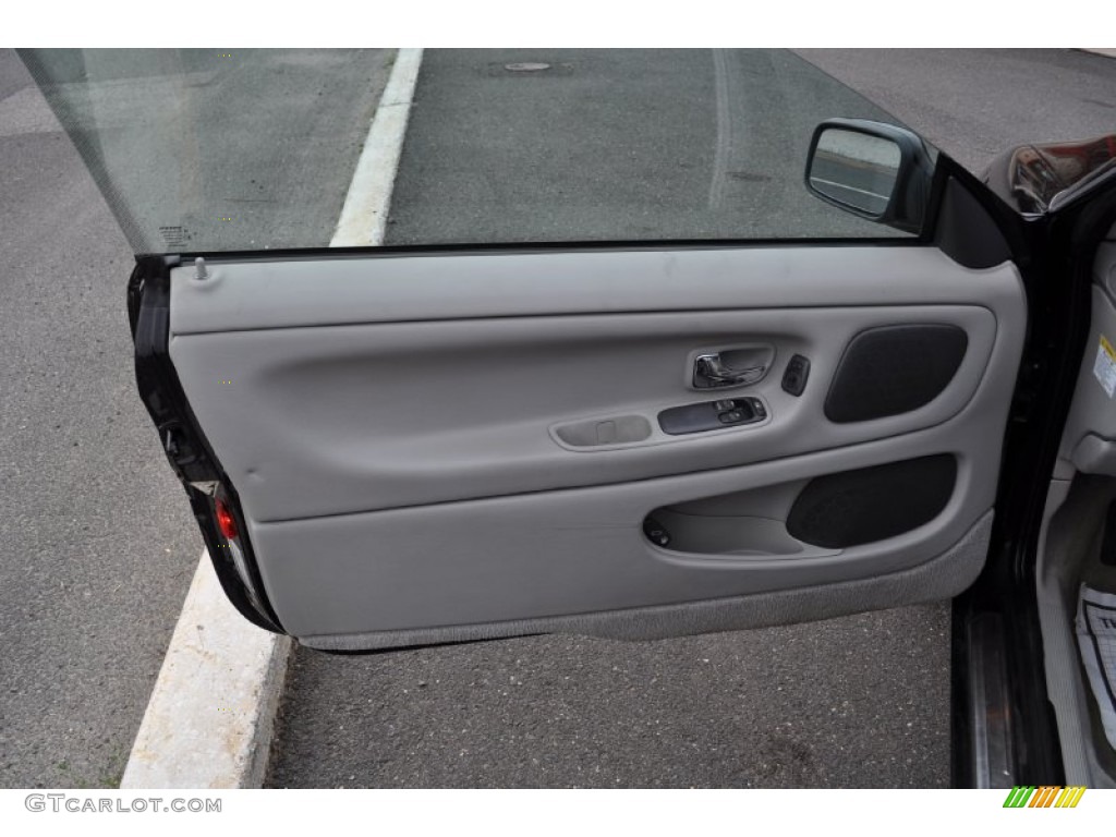 2002 Volvo C70 HT Coupe Gray Door Panel Photo #50345649