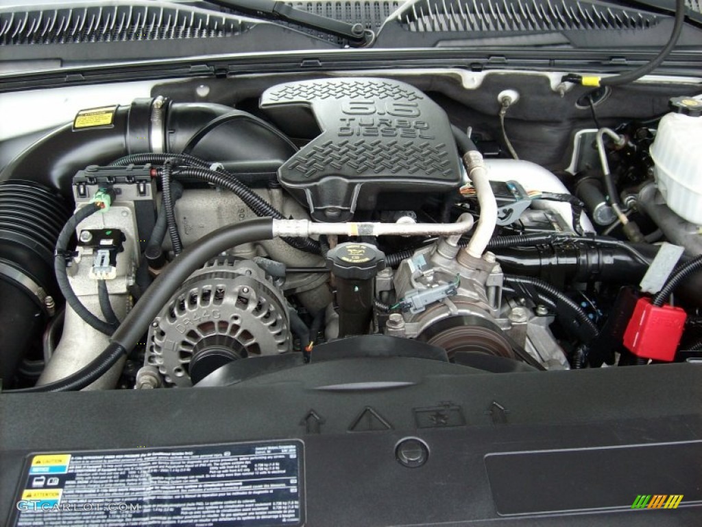 2006 Chevrolet Silverado 2500HD LT Crew Cab 6.6 Liter OHV 32-Valve Duramax Turbo Diesel V8 Engine Photo #50346570