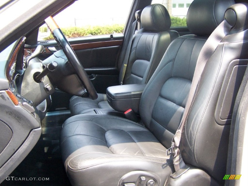Black Interior 2000 Cadillac DeVille DHS Photo #50346804