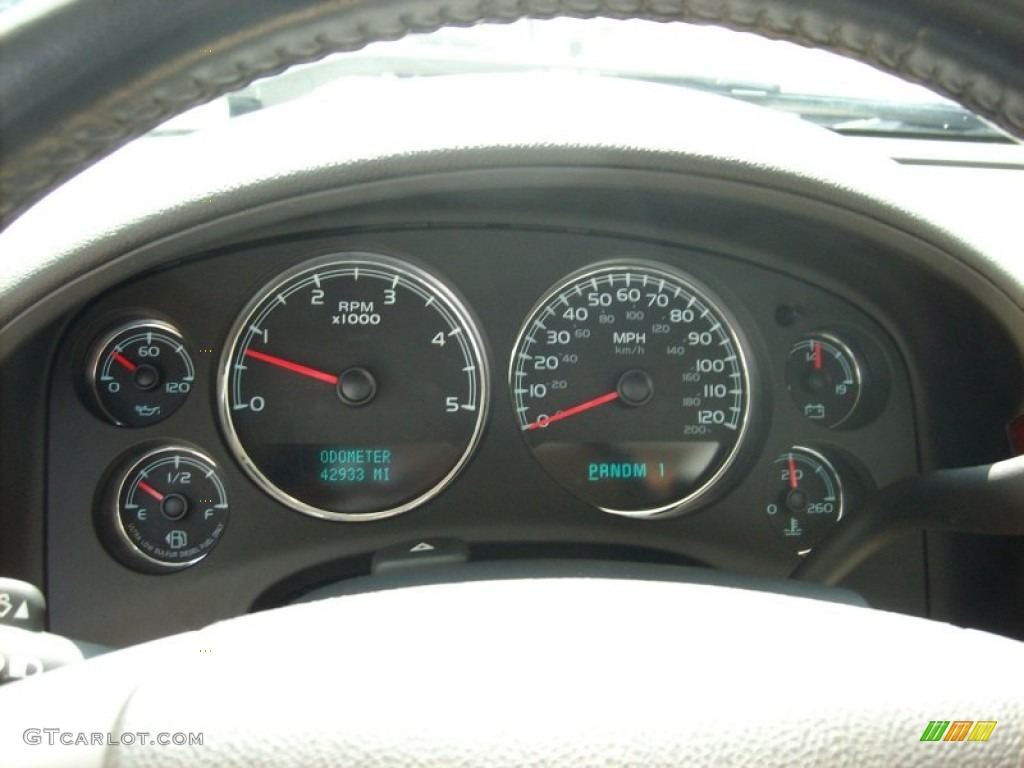 2008 Chevrolet Silverado 3500HD LTZ Extended Cab 4x4 Dually Gauges Photo #50346924