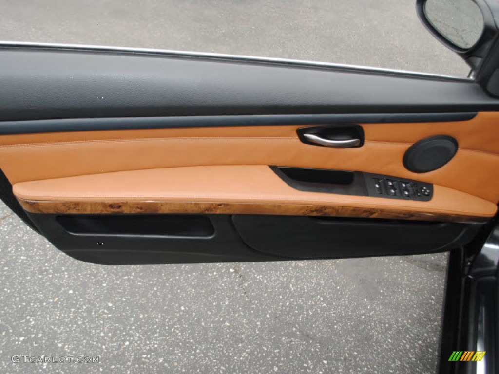 2008 3 Series 328i Convertible - Jet Black / Saddle Brown/Black photo #15