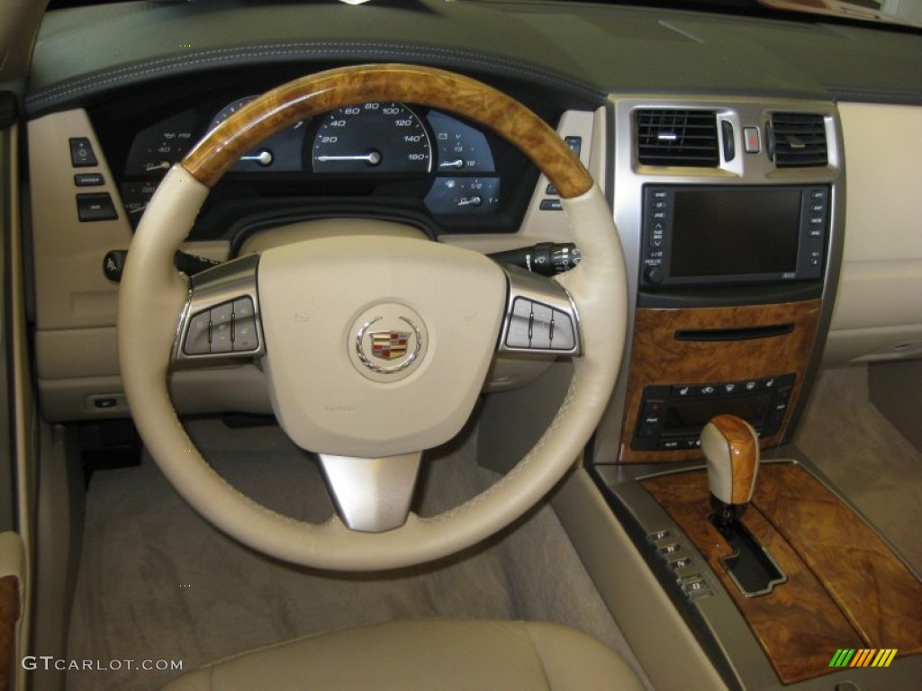 2009 Cadillac XLR Platinum Roadster Cashmere/Ebony Dashboard Photo #50347907