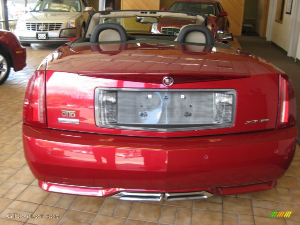 2009 XLR Platinum Roadster - Crystal Red / Cashmere/Ebony photo #5