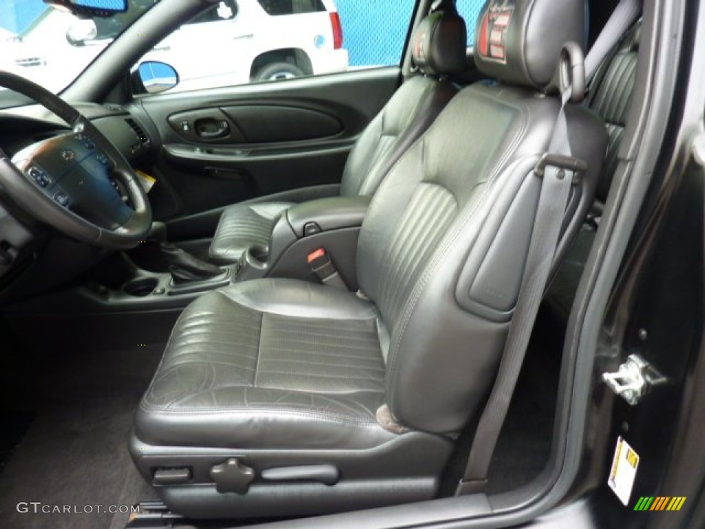 Ebony Black Interior 2004 Chevrolet Monte Carlo Intimidator SS Photo #50348151