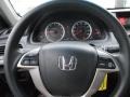 Black 2010 Honda Accord LX-S Coupe Steering Wheel