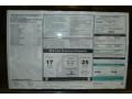 2011 BMW 7 Series 740i Sedan Window Sticker