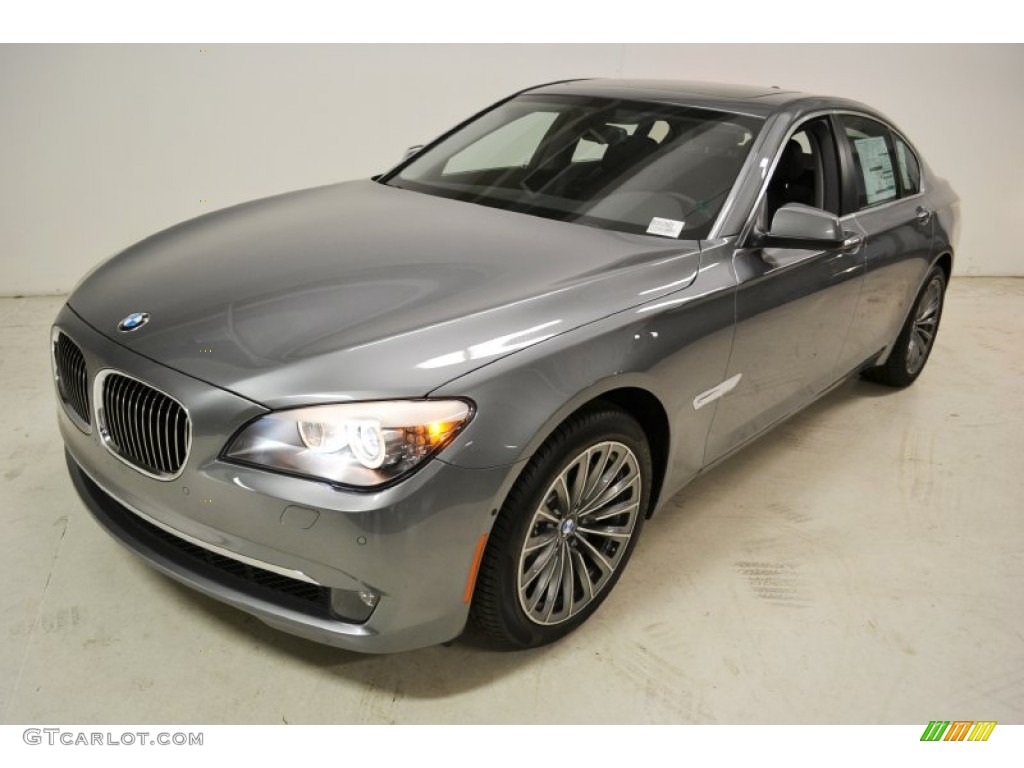 Space Gray Metallic 2011 BMW 7 Series 740i Sedan Exterior Photo #50348448