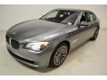 Space Gray Metallic 2011 BMW 7 Series 740i Sedan Exterior