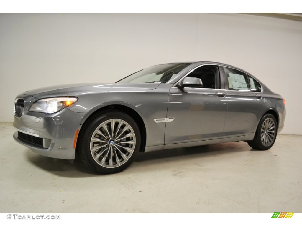 Space Gray Metallic 2011 BMW 7 Series 740i Sedan Exterior Photo #50348463