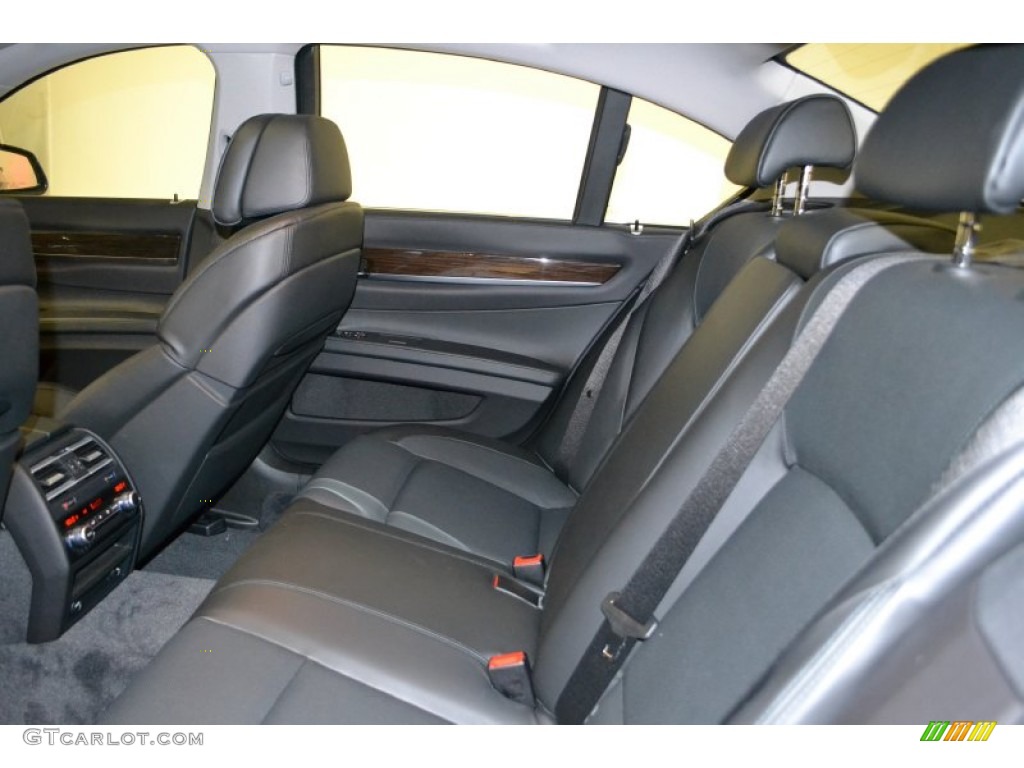 Black Interior 2011 BMW 7 Series 740i Sedan Photo #50348564