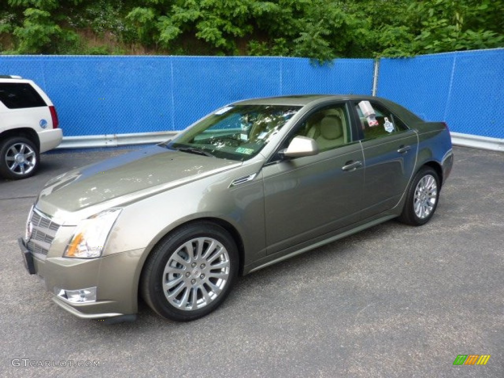 Tuscan Bronze ChromaFlair 2010 Cadillac CTS 4 3.6 AWD Sedan Exterior Photo #50348895