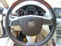 Cashmere/Cocoa Steering Wheel Photo for 2010 Cadillac CTS #50349138