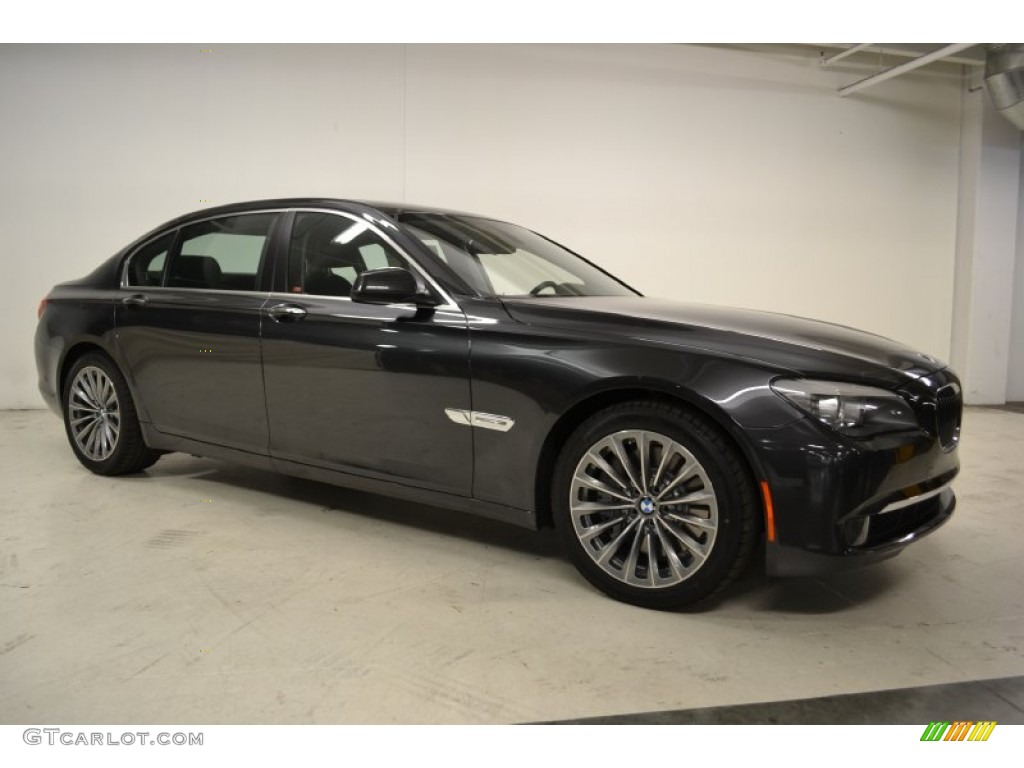 Dark Graphite Metallic 2011 BMW 7 Series 750Li Sedan Exterior Photo #50349807