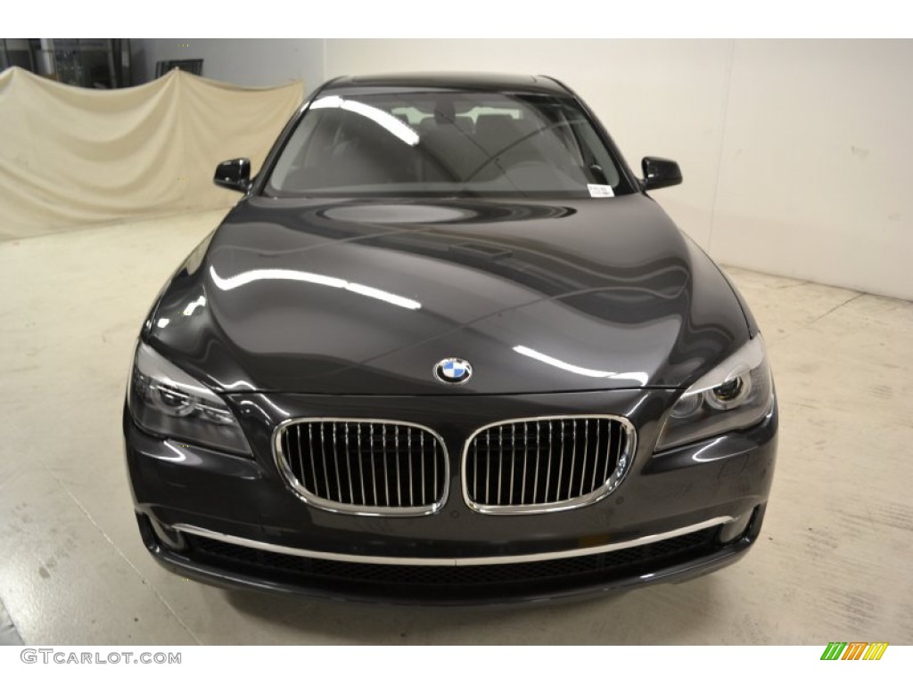 2011 7 Series 750Li Sedan - Dark Graphite Metallic / Black photo #4