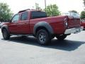2002 Molten Lava Red Pearl Nissan Frontier XE Crew Cab  photo #4