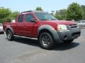 Molten Lava Red Pearl - Frontier XE Crew Cab Photo No. 7